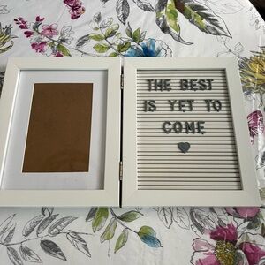 The best is yet to come picture frame